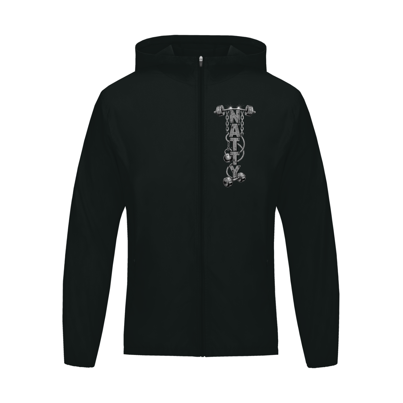 Soft Hooded Sports Jacket